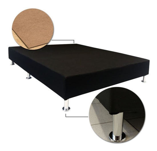 Imagen de Box PREMIUM negro  80 190
