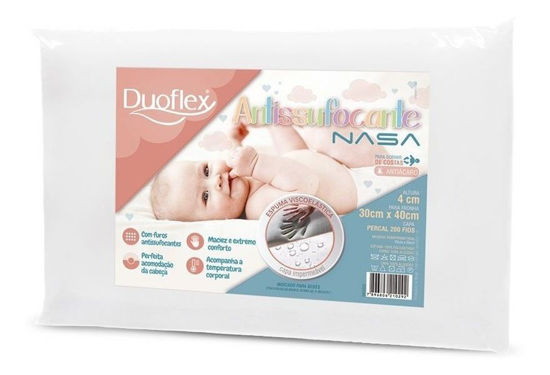 Imagen de Almohada Duoflex BEBE ANTI SOFOCANTE capa impermeable