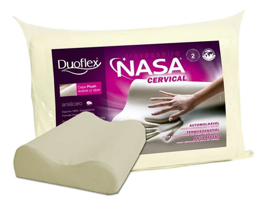 Imagen de Almohada Nasa cervical MEDIA Duoflex 45x65