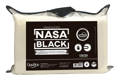 Imagen de Almohada NASA BLACK set x 2
