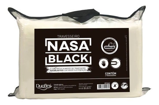 Imagen de Almohada NASA BLACK set x 2