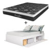 Imagen de Colchon Res Pocket Perla Negra 2P 138 188 25