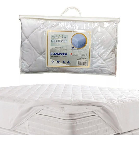 Imagen de Protector de colchon Surtex QUEEN 3 D 160x200 x 35