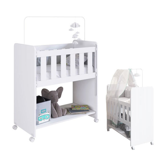 Imagen de Colecho SLEEPER blanco ajustable y transformable