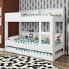 Imagen de Set TRICAMA MIAMI blanca (cucheta + cama carro)