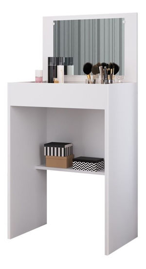 Imagen de Tocador con espejo MIMO blanco