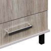 Imagen de Conj baño VALENCIA 60cm blanco/malbec