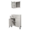 Imagen de CONJ.BAÑO MADRID 60cm CURVO