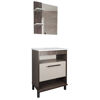 Imagen de Conjunto baño OASIS 60cm humo/lino
