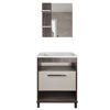 Imagen de Conjunto baño OASIS 60cm humo/lino