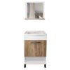Imagen de Conj baño TOLEDO 50cm blanco/dover