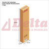 Imagen de MC7005 Cama inf MONTESORIANO 82x158cm  alto 153cm