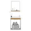 Imagen de Conj baño JULIANA 45 blanco madera