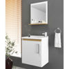 Imagen de Conj baño JULIANA 45 blanco madera