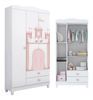 Imagen de Ropero PRINCESA SOPHIA 3 puertas (2 cajas)