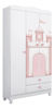 Imagen de Ropero PRINCESA SOPHIA 3 puertas (2 cajas)