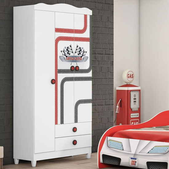Imagen de Ropero FAST CAR AUTO 3 puertas (2 cajas)