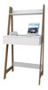 Imagen de Escritorio URBAN 1 cajon blanco castaño