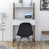 Imagen de Escritorio URBAN 1 cajon blanco castaño