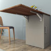 Imagen de Mesa desayunador extensible ENJOY castaño blanco