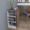 Imagen de Mesa desayunador extensible ENJOY castaño blanco