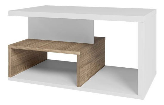 Imagen de Mesa de centro Nicho BLANCO CASTAÑO