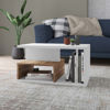 Imagen de Mesa de centro Nicho BLANCO CASTAÑO