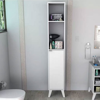 Imagen de Armario multiuso SLIM 30 cm blanco