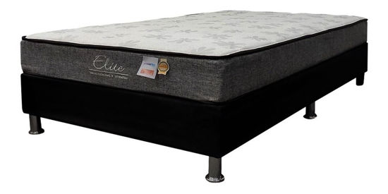 Imagen de Set Colchon ELITE + Box PREMIUM 138 188