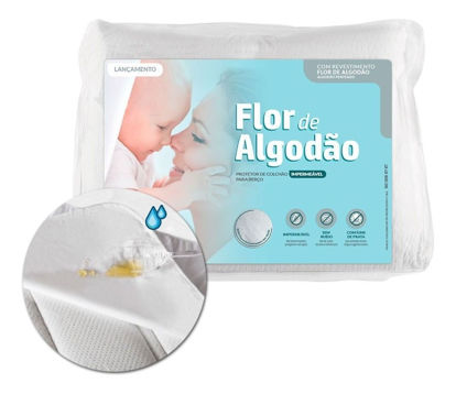Imagen de Protector colchon BEBE impermeable 70 130