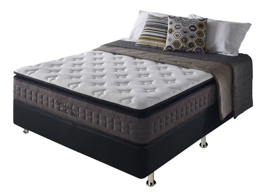Imagen de Set Colchon CRIPTON + Box PREMIUM 138 188