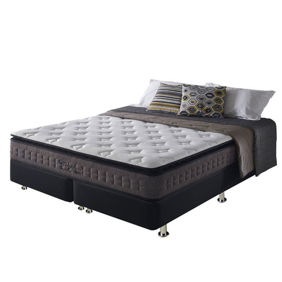 Imagen de Set Colchon CRIPTON + Box PREMIUM 178 198