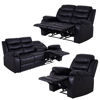 Imagen de Juego de Living Sillon Sofa Poltrona Reclinabe 3+2+1 cuerpos