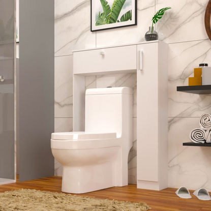 Imagen de Mueble sanitario inodoro FUJI  blanco