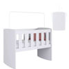 Imagen de Cuna colecho MECEDORA blanca 45 x 68