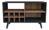 Imagen de Rack ALABAMA negro valnut