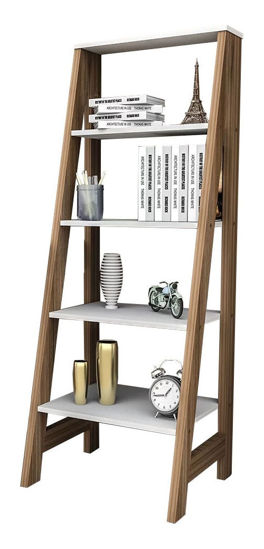 Imagen de Estanteria URBAN  MONICA valnut blanca
