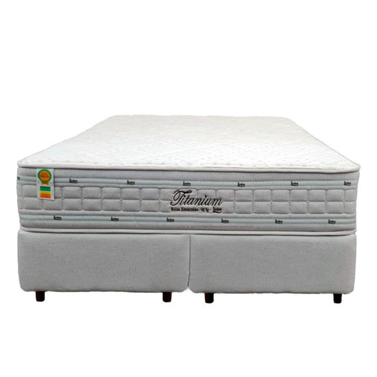Imagen de Set Colchon TITANIUM + Box TITANIUM 178 198
