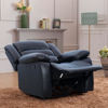 Imagen de Sillon reclinable RAFAEL negro 1 cuerpo