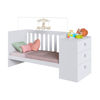 Imagen de Cuna ENCANTO con cajonera blanca