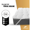 Imagen de Pillow top PERCAL 2p 140 x 190