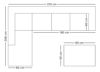 Imagen de Sofa Esquinero LAS VEGAS IZQ gris (1a3)