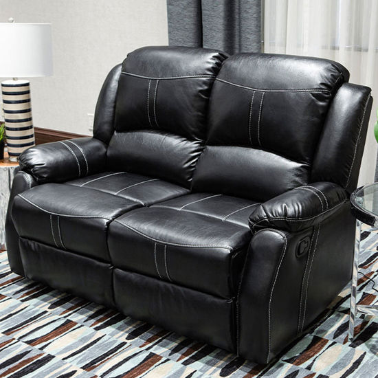 Imagen de Sillon reclinable VIVALDI 2 cuerpos NEGRO