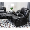 Imagen de Sillon reclinable VIVALDI 2 cuerpos NEGRO