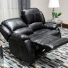 Imagen de Sillon reclinable VIVALDI 2 cuerpos NEGRO