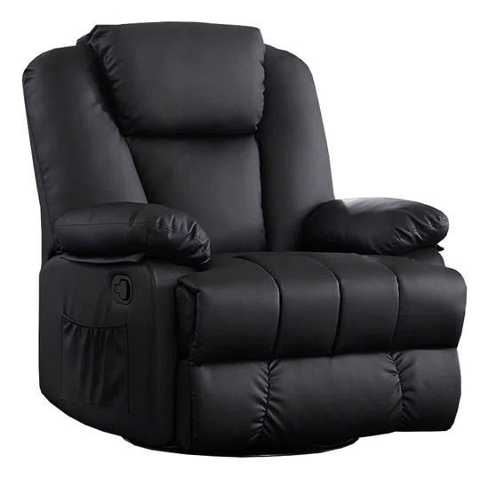 Imagen de Sofa reclinable ANITA pu negro