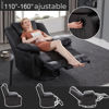 Imagen de Sofa reclinable ANITA pu negro