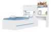 Imagen de Combo cama ISRAEL + carro YUMA + escritorio CARMEL