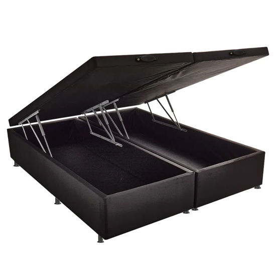 Imagen de Box baul BONO 89 198 37 (1/2) velour NEGRO