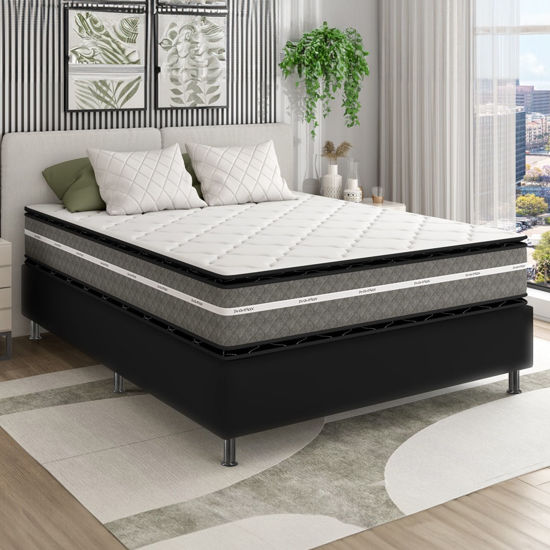 Imagen de Set Colchon PRO PEDIC D.PILLOW+box PREMIUM 138 188